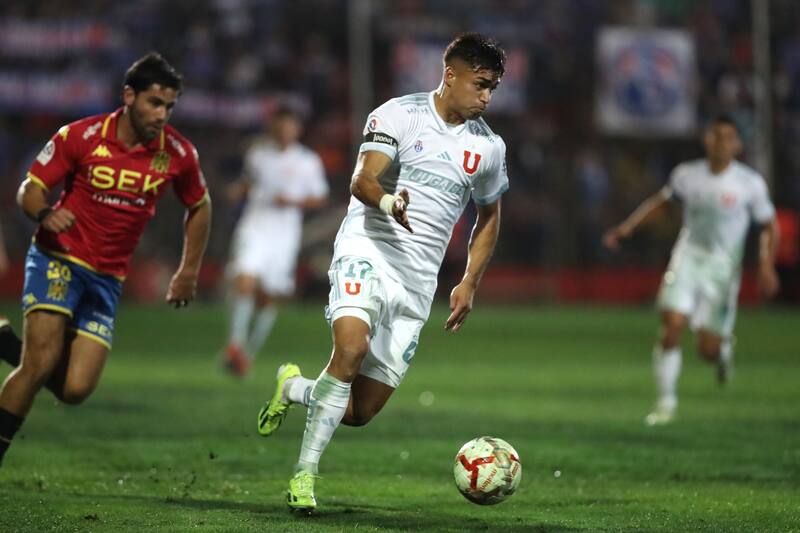 El jugador de Universidad de Chile, Fabian Hormazabal.