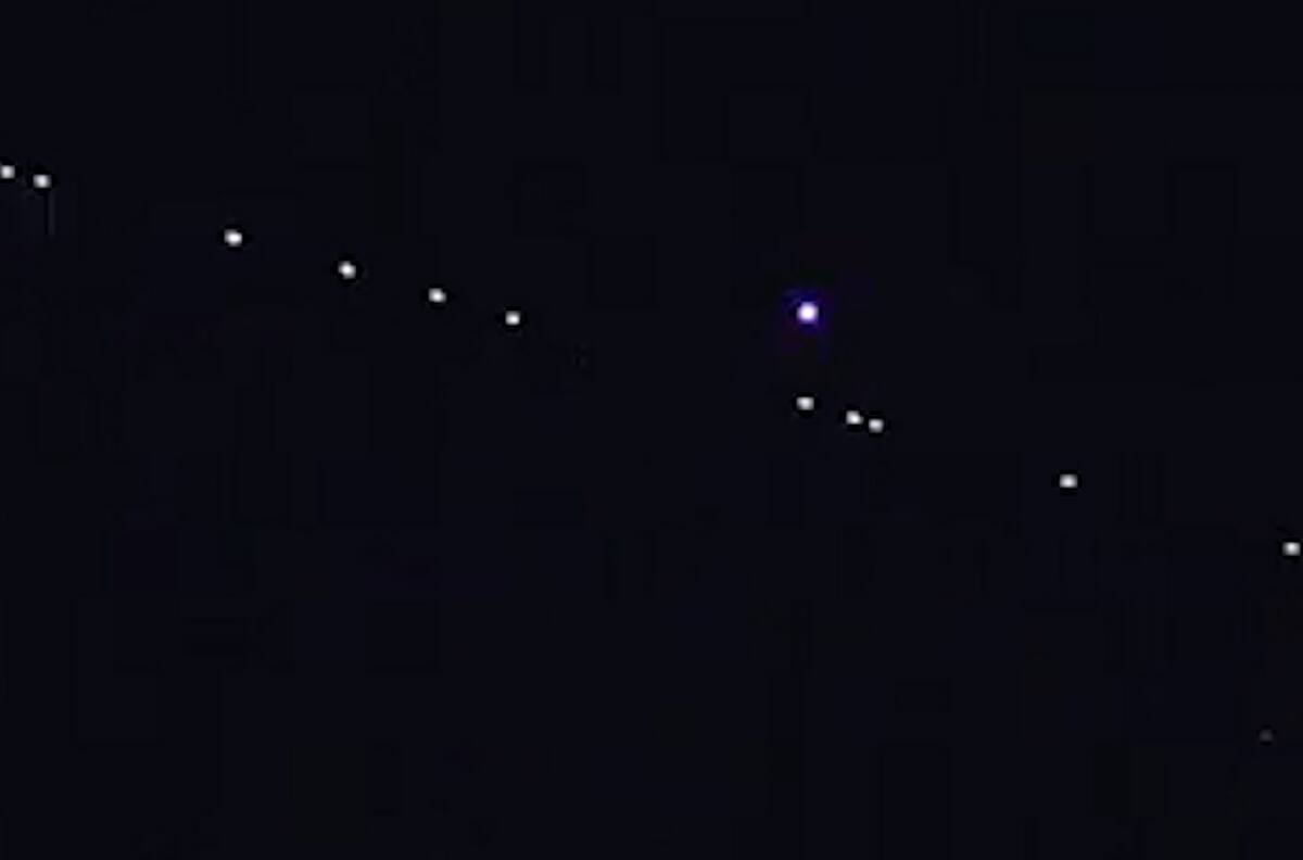 Tranquilos, no son OVNIS: Avistamiento de luces causó revuelo en el sur de Chile