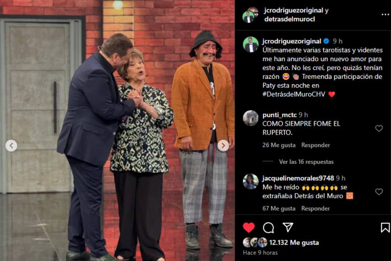 El periodista elogió a Paty Cofré.