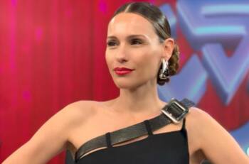 Pampita se emocionó hasta las lágrimas luego que Roberto García Moritán la apoyara en "Showmatch": Le dedicó tierno mensaje