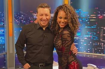 "Fue muy lindo": Julio César Rodríguez y Betsy Camino se reencontraron y recordaron su antigua relación amorosa