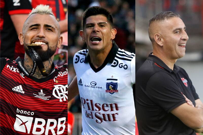 Los partidos de Colo Colo, Ñublense y Arturo Vidal que serán transmitido gratis y por TV abierta. Fotos: Aton.