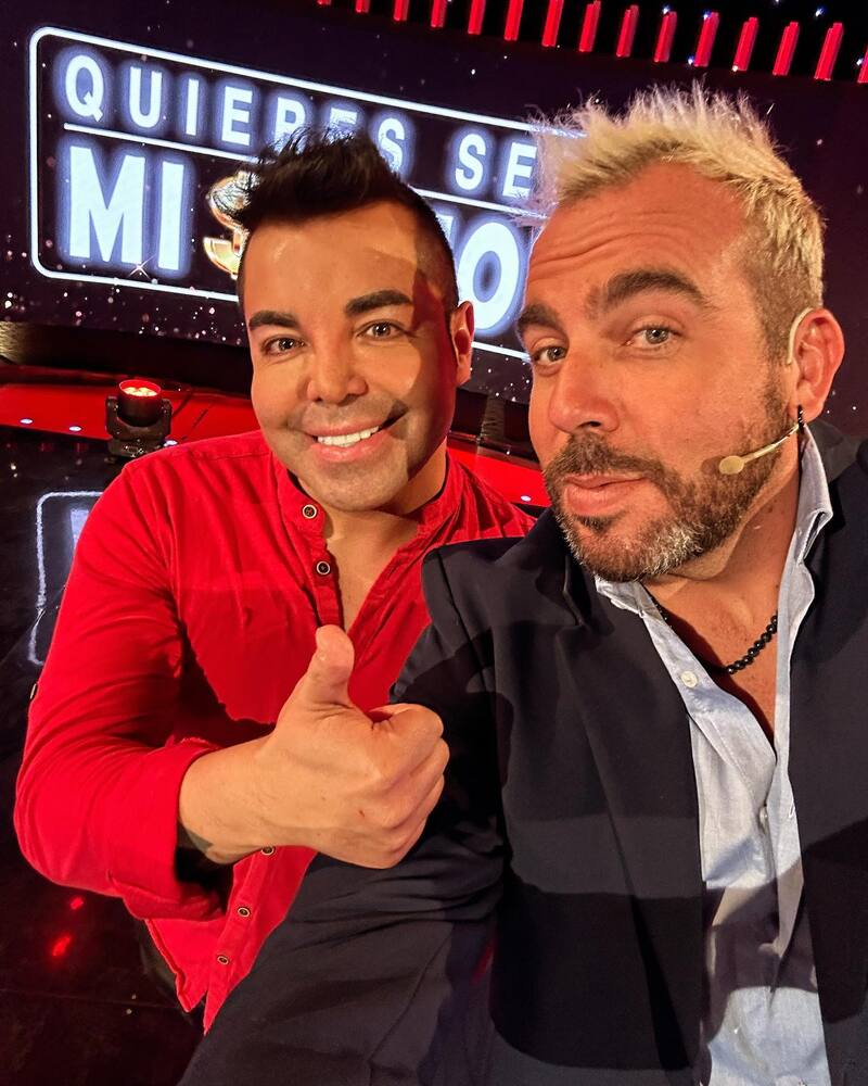 Francisco Kaminski e Iván Martínez, conductores de "Quieres ser mi socio" de La Red