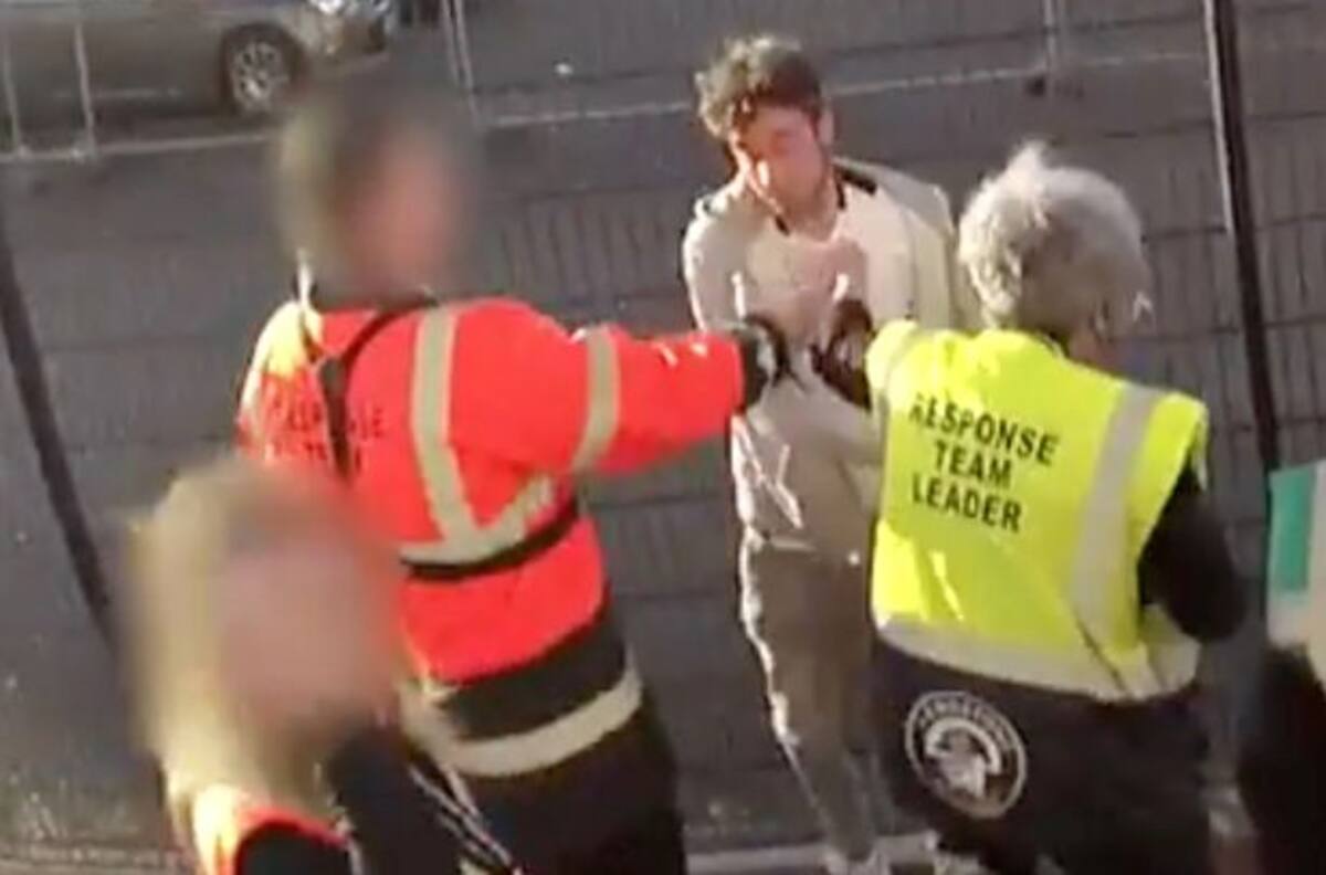 Escándalo en Inglaterra por hincha borracho que golpeó a una mujer guardia