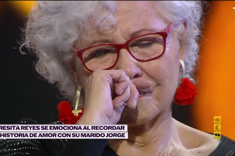 estuvo junto a Jorge Giacamán por 46 años. Créditos: Captura TVN.