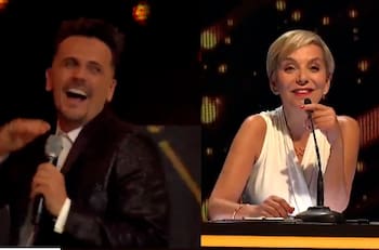 "Ahí nos vamos todos": La broma de Fran García-Huidobro sobre Alberto Plaza que desató las carcajadas de Sergio Lagos