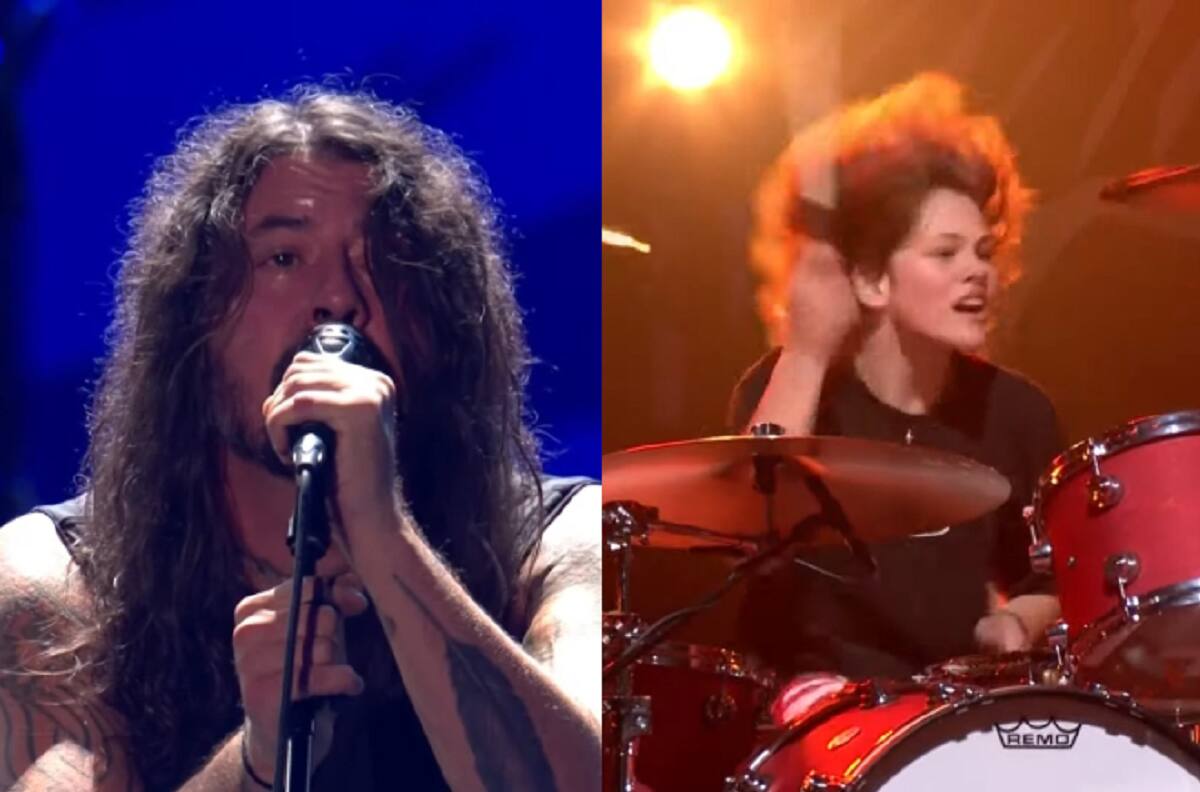Un emocionado Dave Grohl y el hijo del músico en la batería: Así fue el tributo de Foo Fighters a Taylor Hawkins