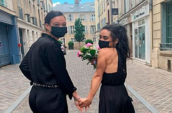 Diseñadores elogian el original look de Christiane Endler y Sofía Orozco en su matrimonio: "Ellas quieren sentirse únicas"