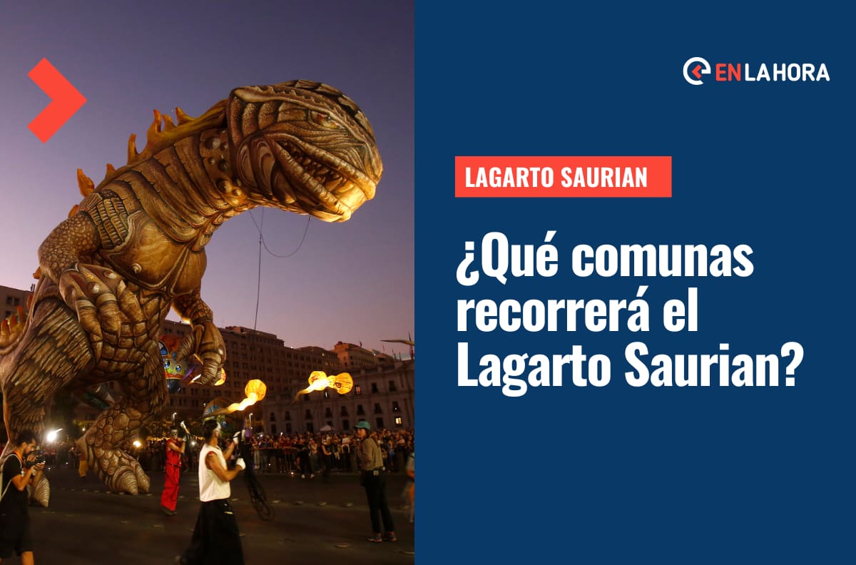 Lagarto Saurian de Teatro a Mil: ¿Qué comunas recorrerá y cuál es su historia?