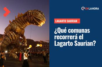 Lagarto Saurian de Teatro a Mil: ¿Qué comunas recorrerá y cuál es su historia?