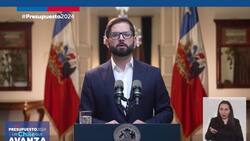 Presidente Boric presentó la Ley de Presupuesto 2024