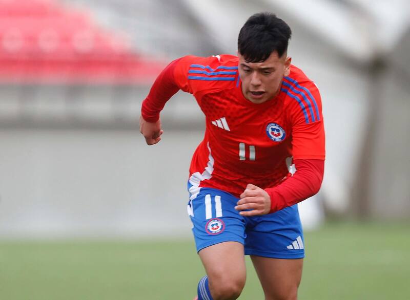Ignacio Vásquez es una de las figuras de la Sub-20. Foto: @LaRoja