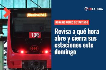 Horario Metro de Santiago | ¿A qué hora abre y cierra sus estaciones este domingo 23 de octubre?