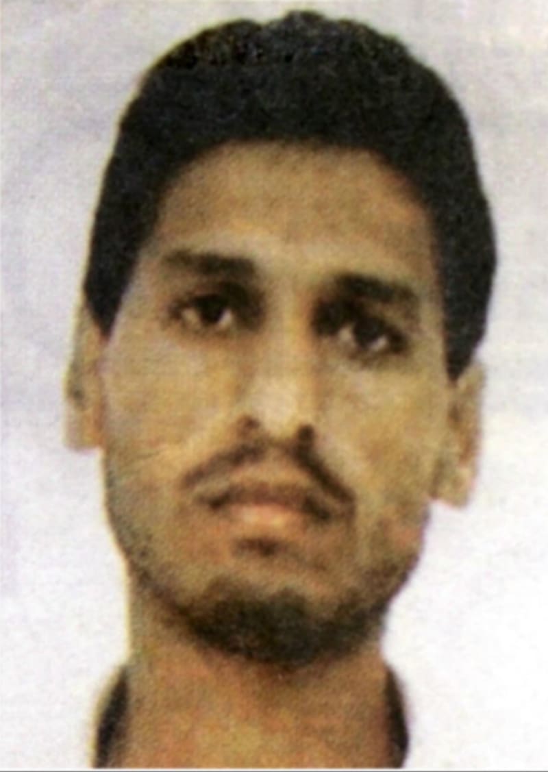 Ésta es la única imagen que se conoce de Deif (INTERPOL)