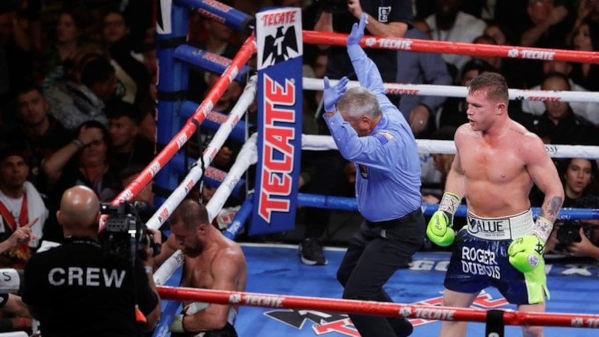 'Canelo' dejó KO a Kovalev y le arrebató el cinturón semipesado de la OMB