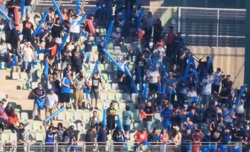 llegaron hasta el Estadio Luis Valenzuela Hermosilla.