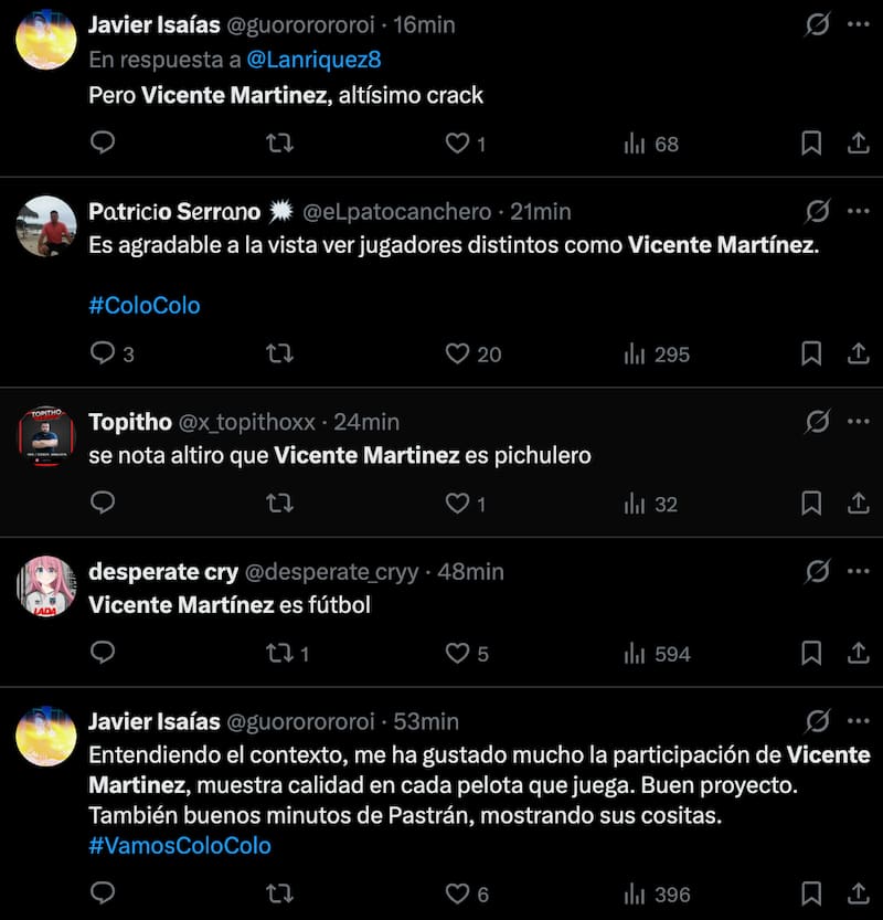 Se llenó de elogios tras su partido en la Noche Alba Solidaria.