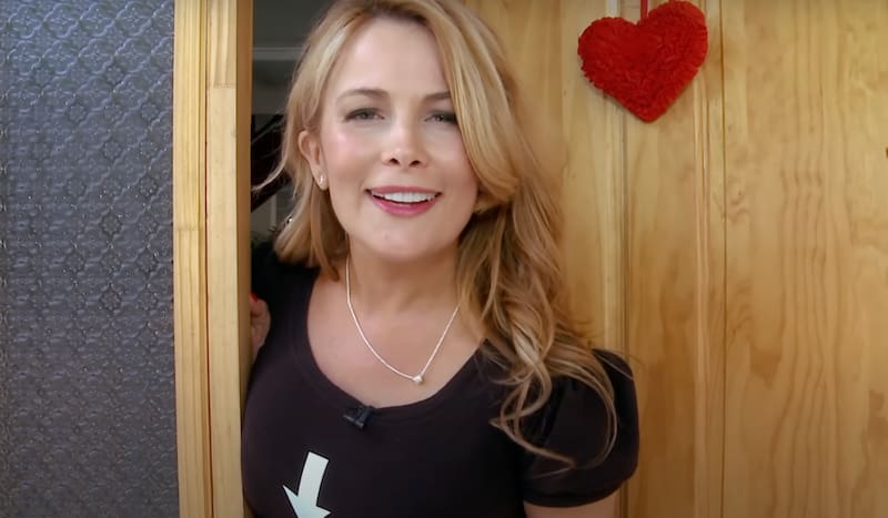 mostró su casa en Maipú.