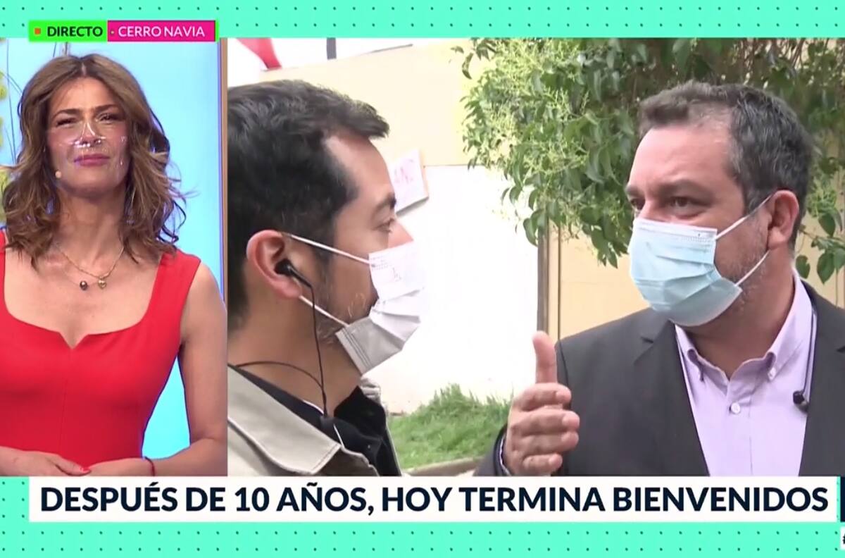 "¿Lo puedes saludar y darle un abrazo al aire?": Tonka Tomicic interrumpió despacho de "Bienvenidos" para conversar con Leo Castillo, exnotero del espacio