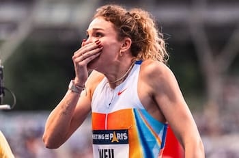 Solo la supera su papá: Martina Weil consiguió una actuación histórica en el Mundial de Atletismo