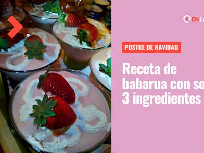 Receta babarua para Navidad: Conoce cómo realizar este delicioso postre con solo 3 ingredientes
