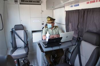 Carabineros estrena laboratorios móviles: se utilizarán en investigaciones de accidentes de tránsito