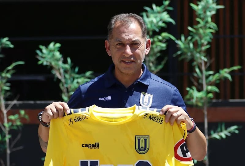 habló sobre la dupla de ataque que podría formar en la Universidad de Concepción. Foto: Sebastián Fuentes.