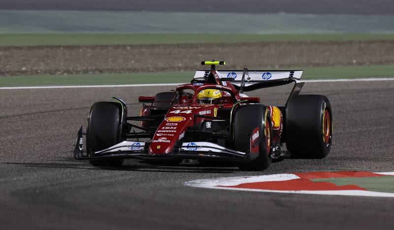 Fórmula 1, Lewis Hamilton en Ferrari. EFE