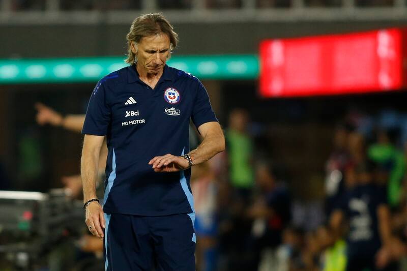 , entrenador de la Selección Chilena. Agencia Aton