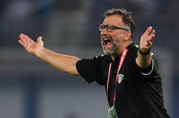 Juan Antonio Pizzi cerró de la peor forma su ciclo mundialista en Kuwait: no le ganó a nadie