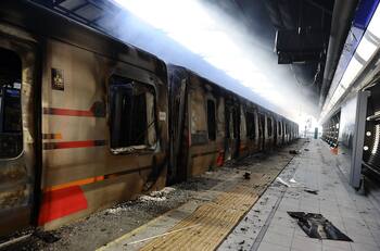 ¿Quién es Daniel Bustos? El declarado culpable de quemar la estación San Pablo el 19 de octubre de 2019