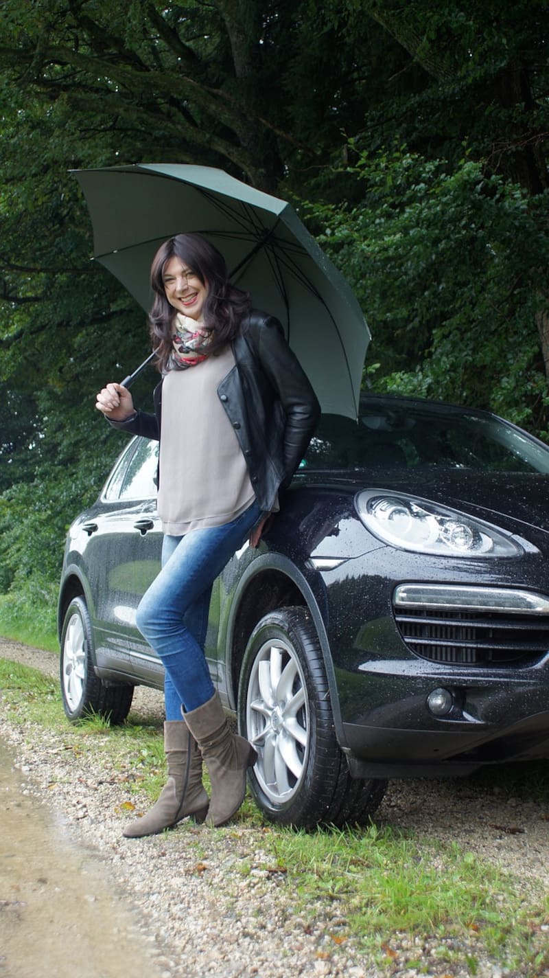 Son ideales para la lluvia y combinan perfecto.