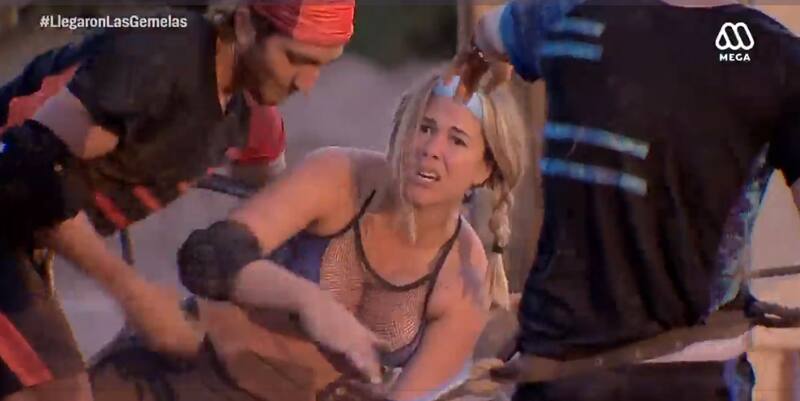 Laura Prieto en una compleja prueba en "Resisitiré"