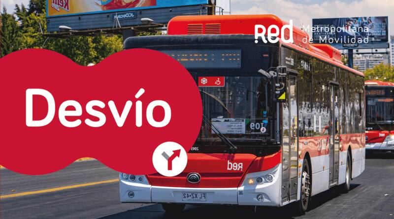 Revisa los recorridos que sufrirán desvíos.