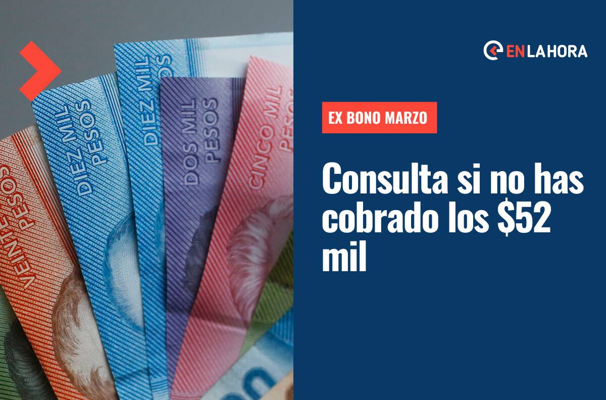 Ex Bono Marzo: ¿Cobraste tus $52.710? Consulta solo con tu RUT si tienes pendiente tu pago