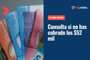 Ex Bono Marzo: ¿Cobraste tus $52.710? Consulta solo con tu RUT si tienes pendiente tu pago