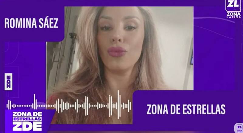 Romina Sáez habló con "Zona de Estrellas". Créditos: Pantallazo Zona Latina