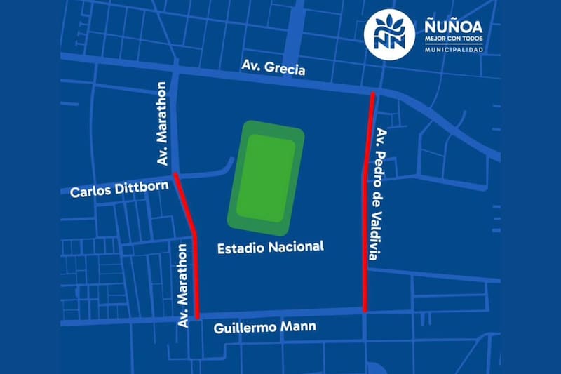 La medida comenzó a regir desde las 15:00 horas y podría extenderse incluso después de la medianoche. Créditos: TransporteInforma Región Metropolitana.