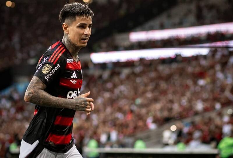 El regalo de Erick Pulgar a jugador que todo Flamengo critica. Foto: @Erickoficial.