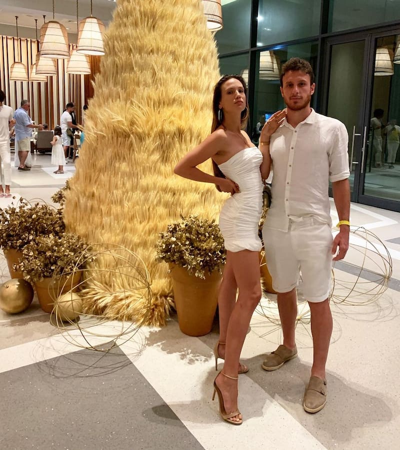 La pareja compuesta por Ángelo Henríquez y Andrea Ankovic se casó en 2022.