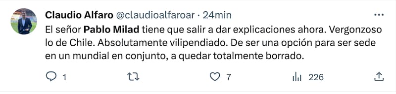 Hinchas de La Roja lapidan a Pablo Milad, presidente de la ANFP.
