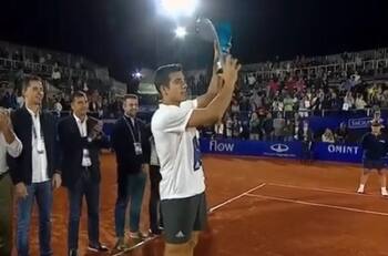 Cristián Garín derrotó a Schwartzman y se coronó campeón en el ATP 250 de Córdoba