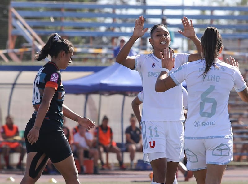 Universidad de Chile femenino derrotó por 5-0 a Cobresal. FOTO: @udechile.