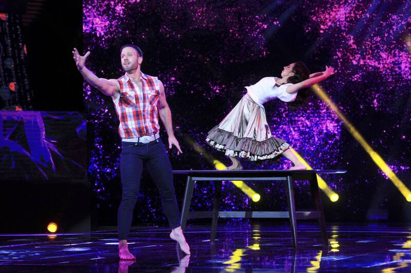 Hernán Contreras en “Aquí se baila”