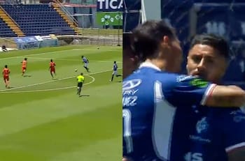 VIDEO | Juan Carlos Gaete vuelve a marcar en Centroamérica: caño al portero tras este misil