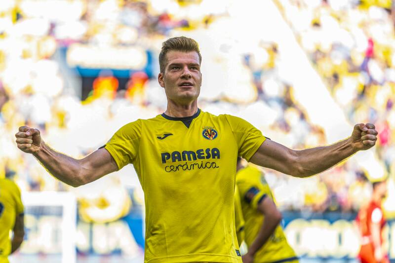 Alexander Sorloth es el goleador de La Liga con 23 tantos. Foto: EFE.
