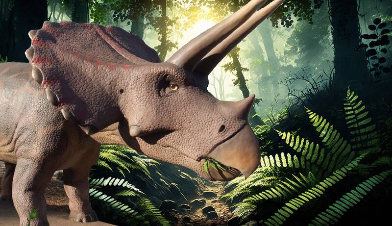 Para los fanáticos de los dinosaurios es una gran alternativa. Créditos: Invierno Jurásico.