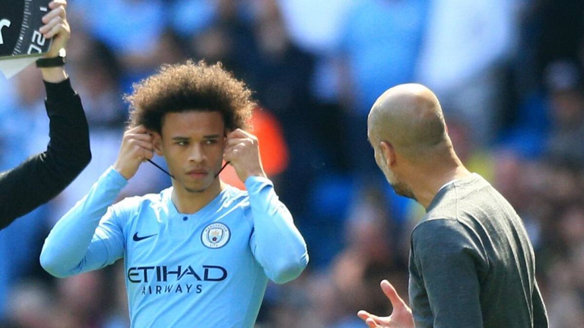 Guardiola se abre a la partida de Sané: "Si quiere irse puede hacerlo, pero estaremos tristes"