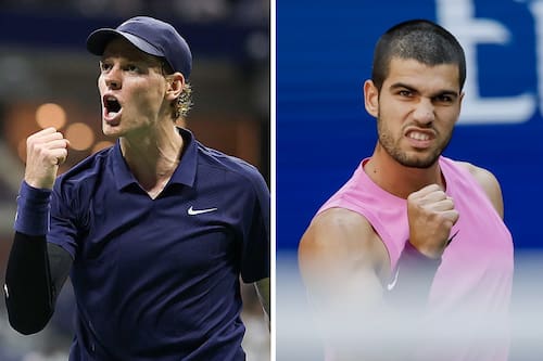 Imperdible: quién transmite por TV el Jannik Sinner vs. Carlos Alcaraz por la final del US Open