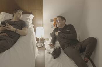 Están en los 100 kilos: Pancho Saavedra y Jorge Zabaleta preocupados por lo mucho que han subido de peso